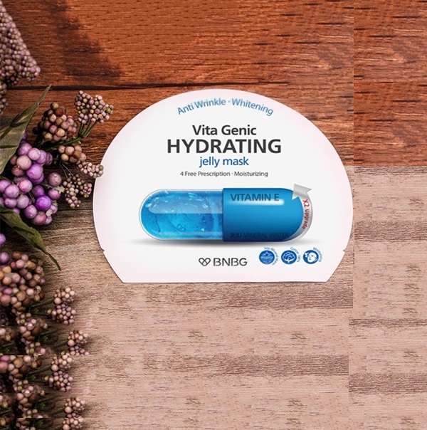 Combo 5 Mặt nạ cấp nước dưỡng ẩm da mềm mượt, căng bóng BNBG Vita Genic Hydrating Jelly Mask 30ml x 5