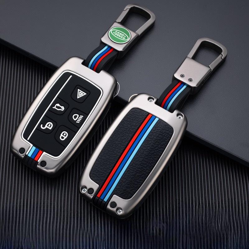 Ốp chìa khoá kim loại có phản quang thể thao - ốp khoá xe Land Lover Bảo vệ chìa khóa-