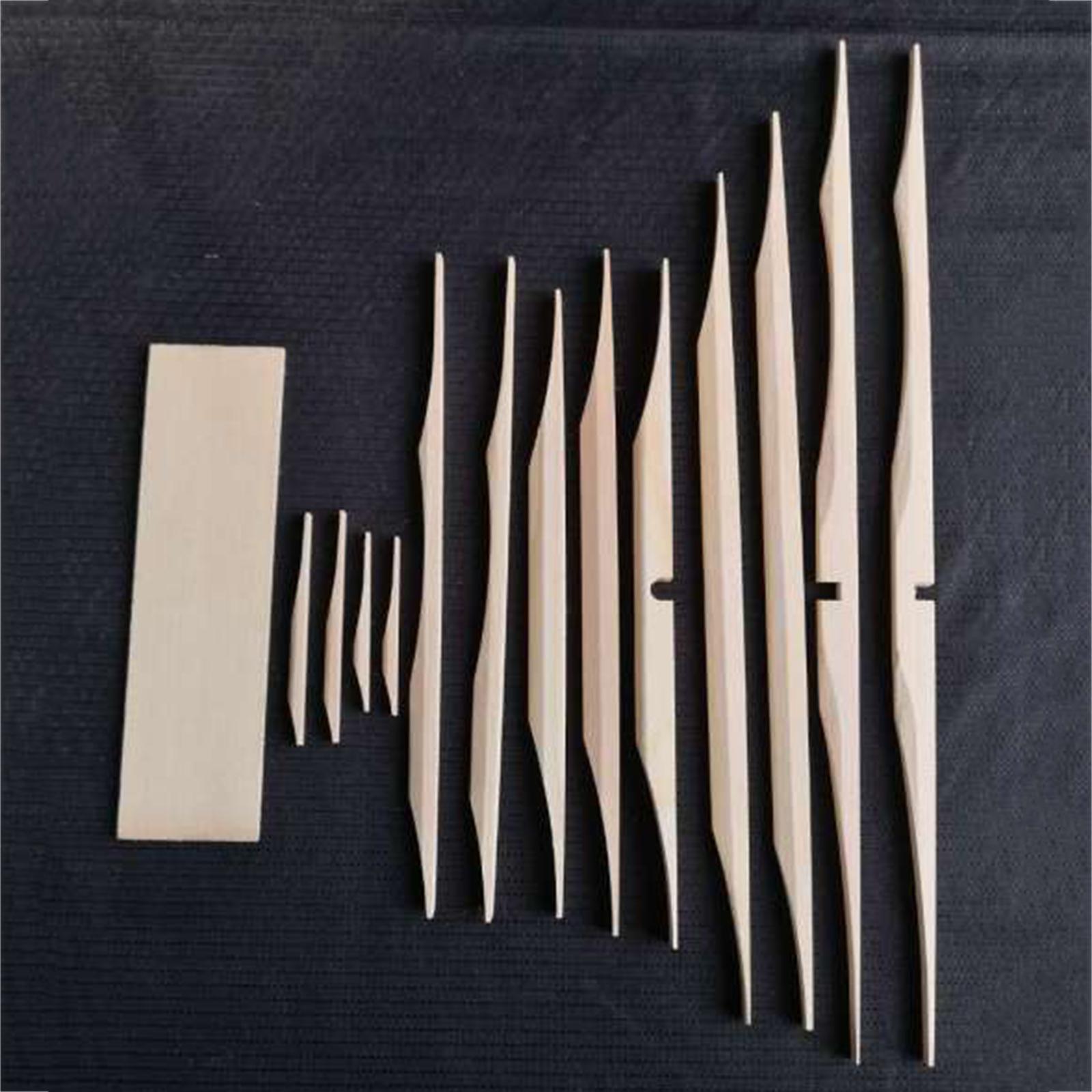 24Pcs Guitar Spruce Brace Kit Tools Accessories Luthier Wooden DIY Tools