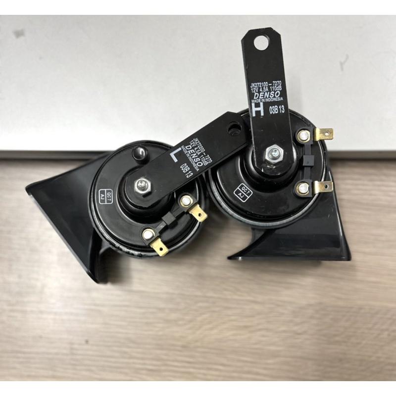 Còi sên Denso 2 jack cho ô tô từ 4 chỗ đến 16 chỗ - Kèn ốc sên ô tô Denso kèm giắc bát.