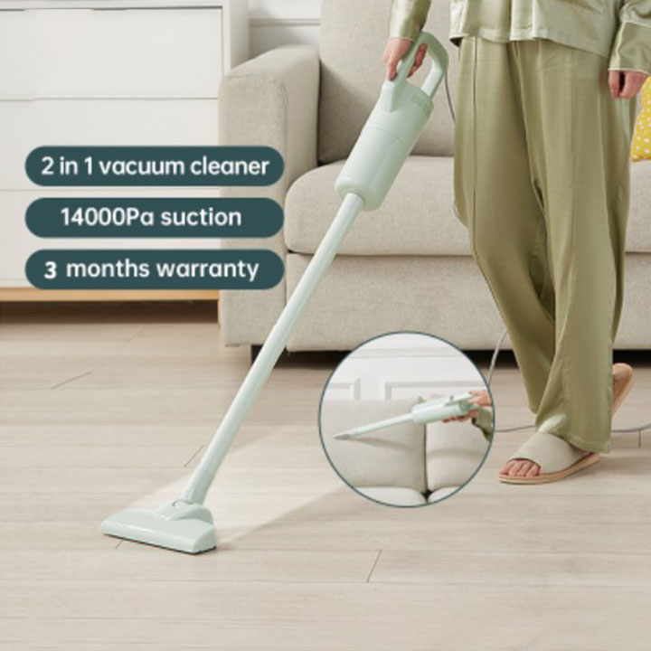Máy hút bụi cầm tay nhỏ gọn, công suất 400W- Sức hút mạnh 14000PA 2 màu lựa chọn
