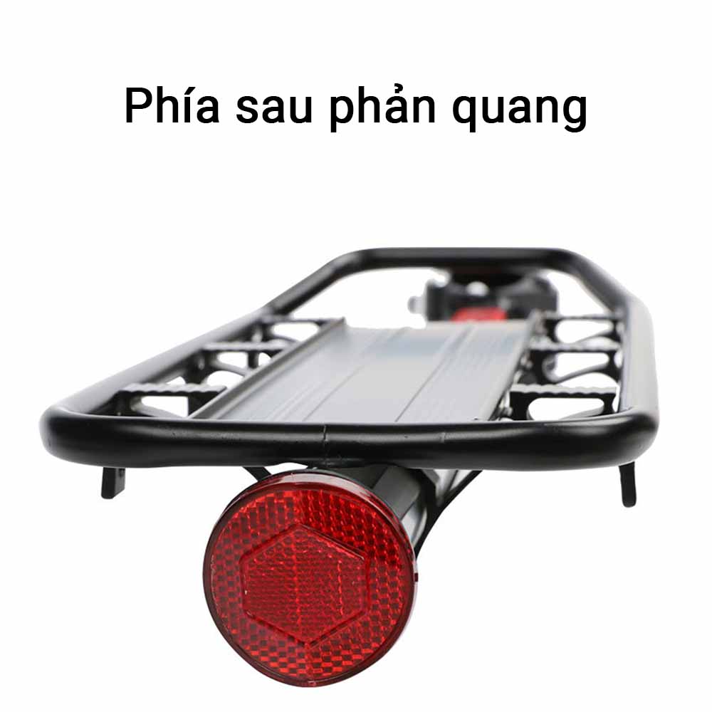 OneTwoFit  Giá Treo Đồ Phản Quang Phát Hành Nhanh Cho Xe Đạp Giá Treo Yên Xe, Tối Đa 100KG Với Chắn Bùn  ET008601 Giá để yên xe đạp