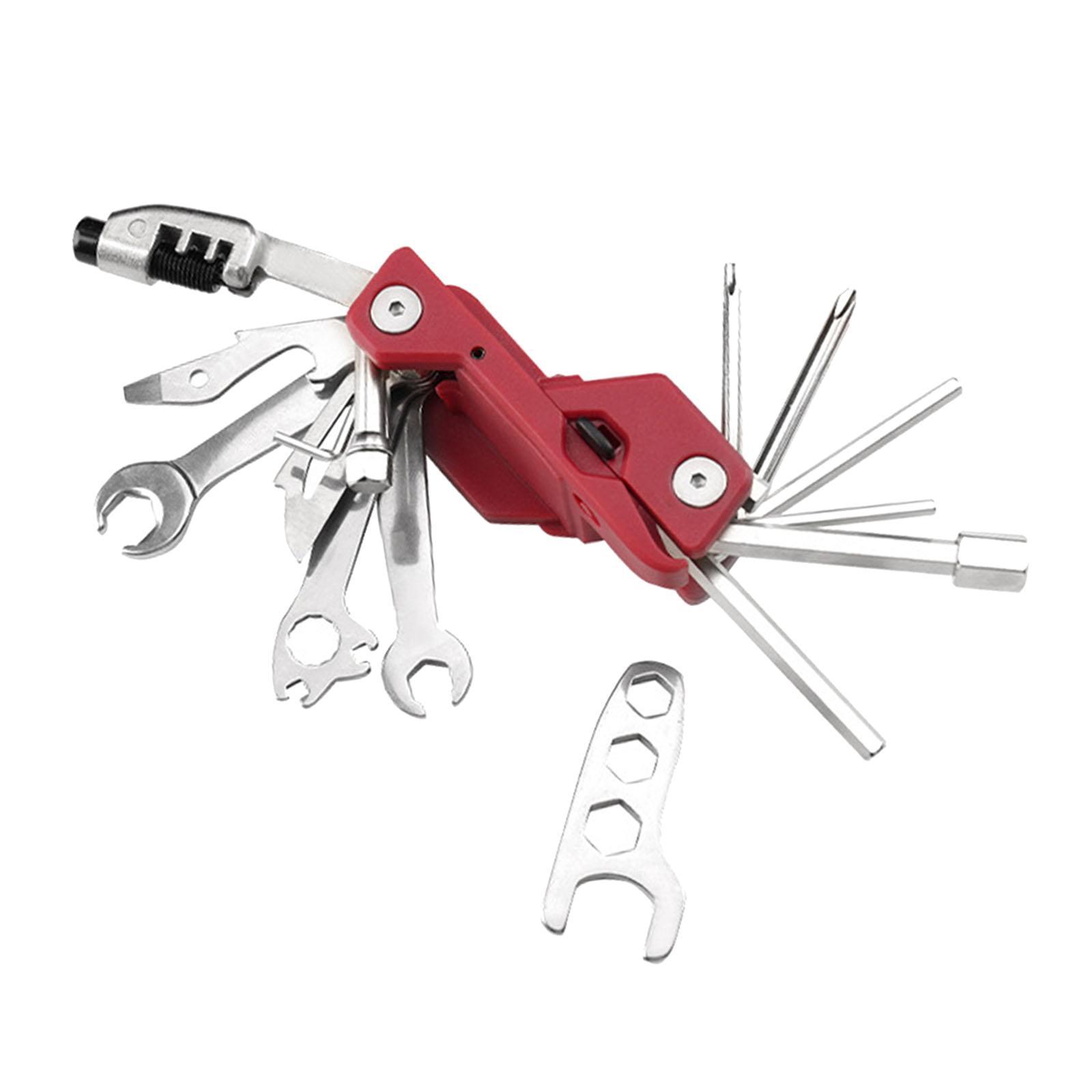 Bike Repair Tool  Screwdriver Multi Function for Emergency Maintenance