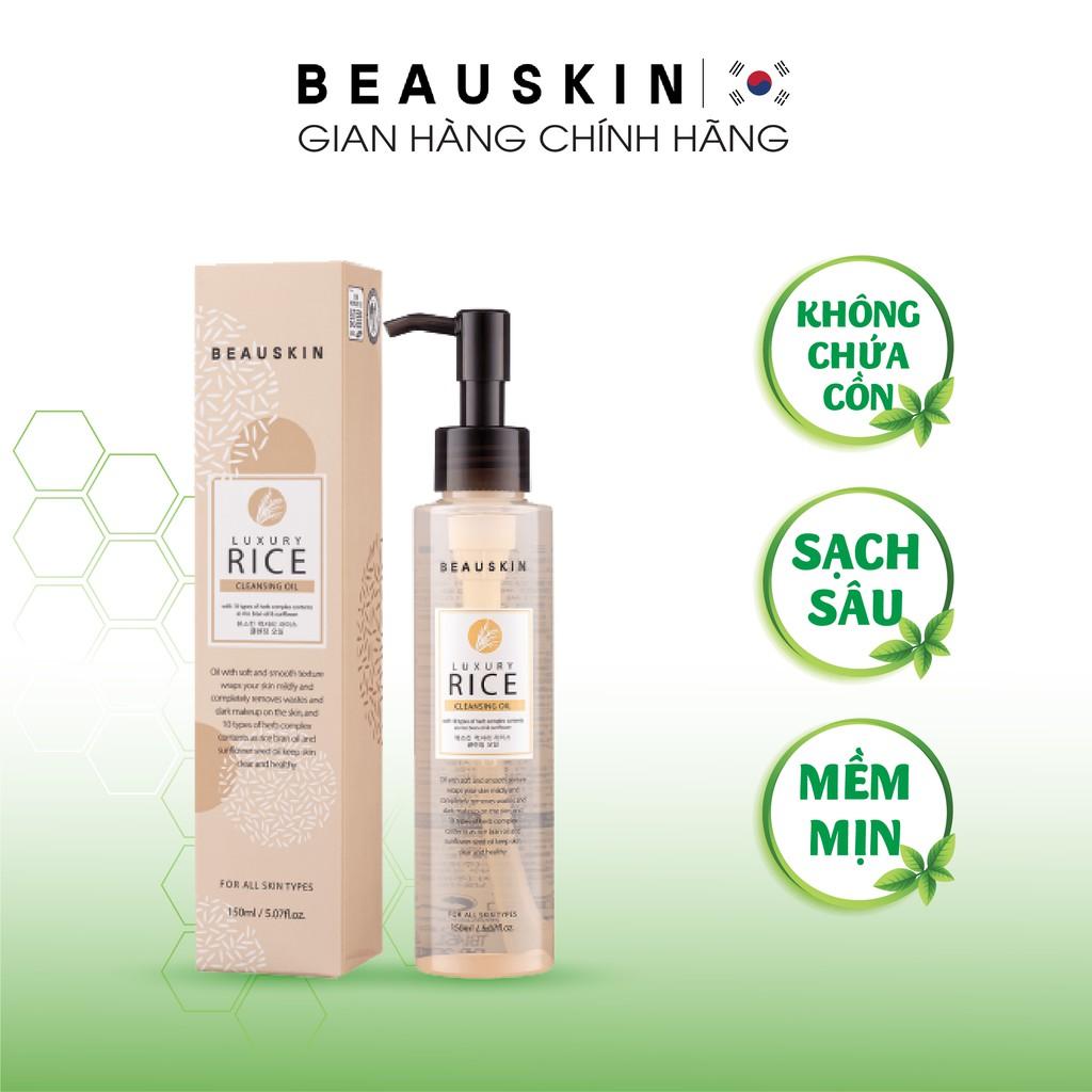 Dầu Tẩy Trang BEAUSKIN Luxury Rice Cleansing Oil 150ml Sạch Sâu, Dưỡng Ẩm Hiệu Quả - BCOI0100110