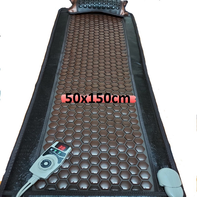 Thảm đá nóng hồng ngoại, ion âm kích thước 50x150cm