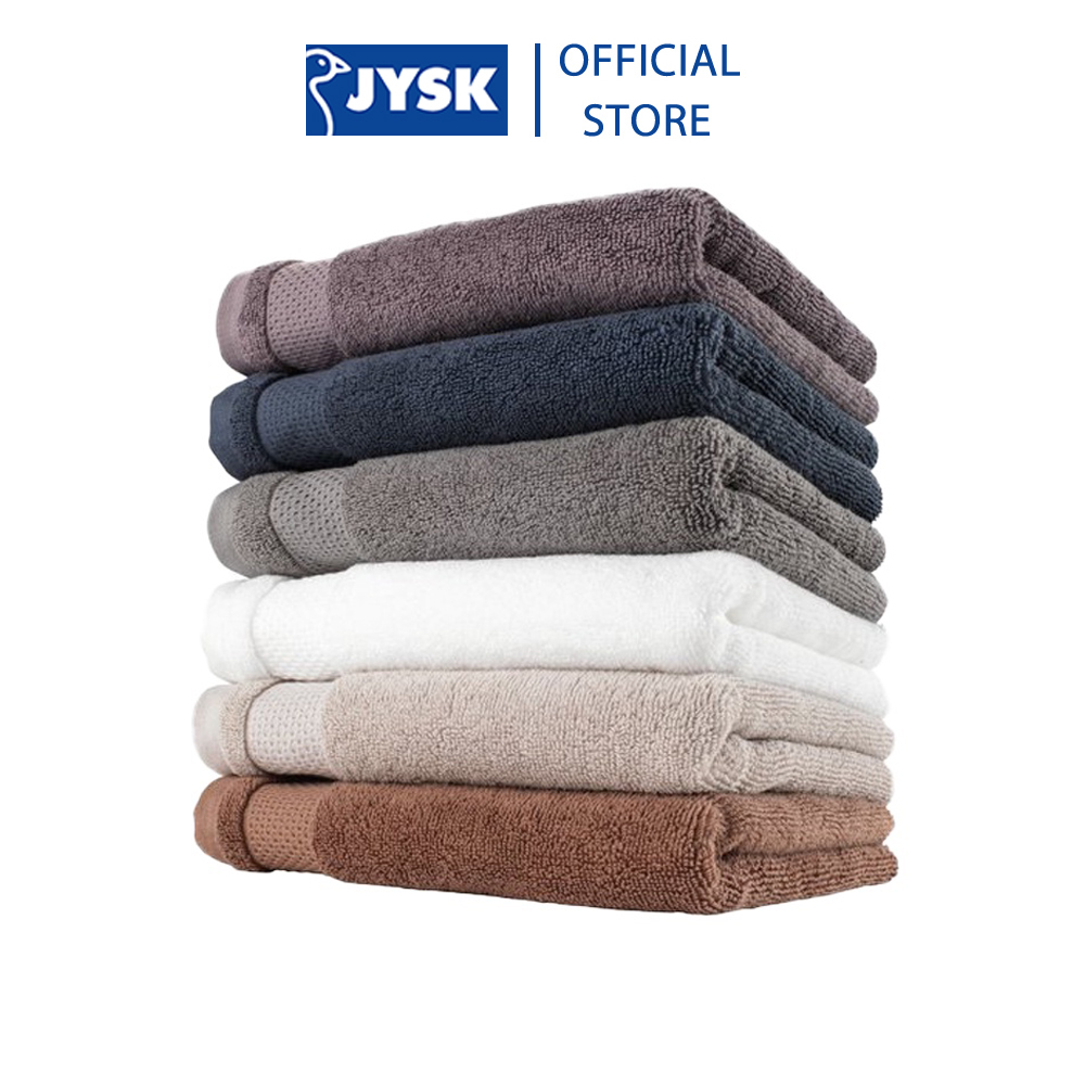 Khăn tắm cotton | JYSK Nora | 40x60cm | Nhiều màu