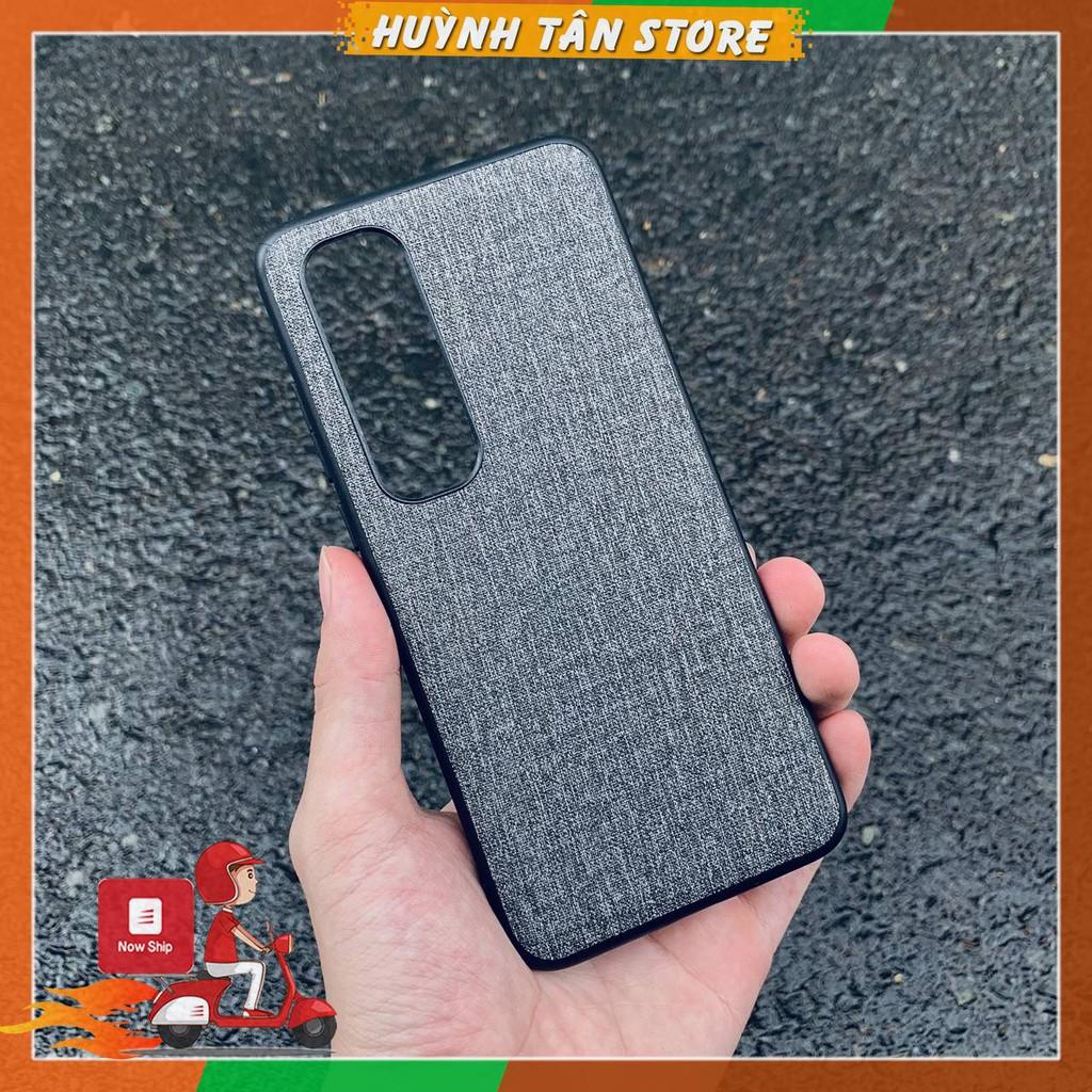 Ốp lưng Mi 10S, Mi 11 Pro vân vải Jean chống bám vân tay, Nhiều màu