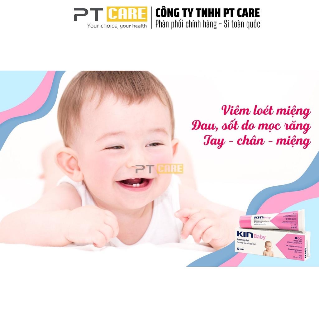 Gel Bôi Giảm Sưng Nướu Và Tay Chân Miệng Kin Baby 30ml