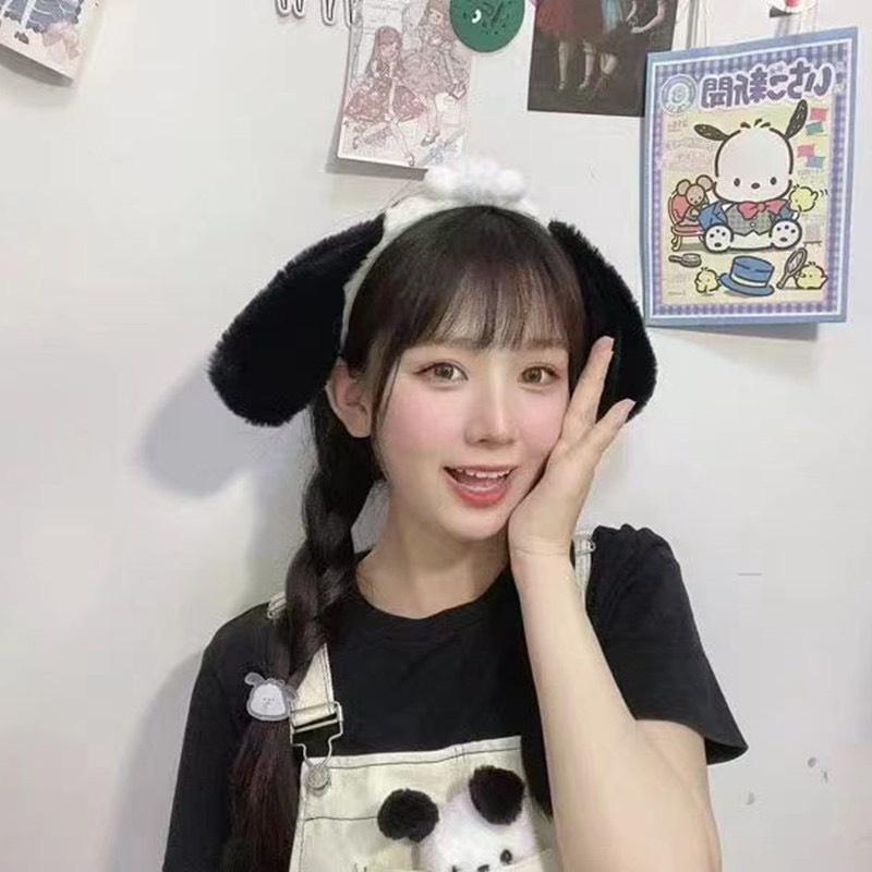 CC76 Cài tóc Nơ xinh tai dài cute