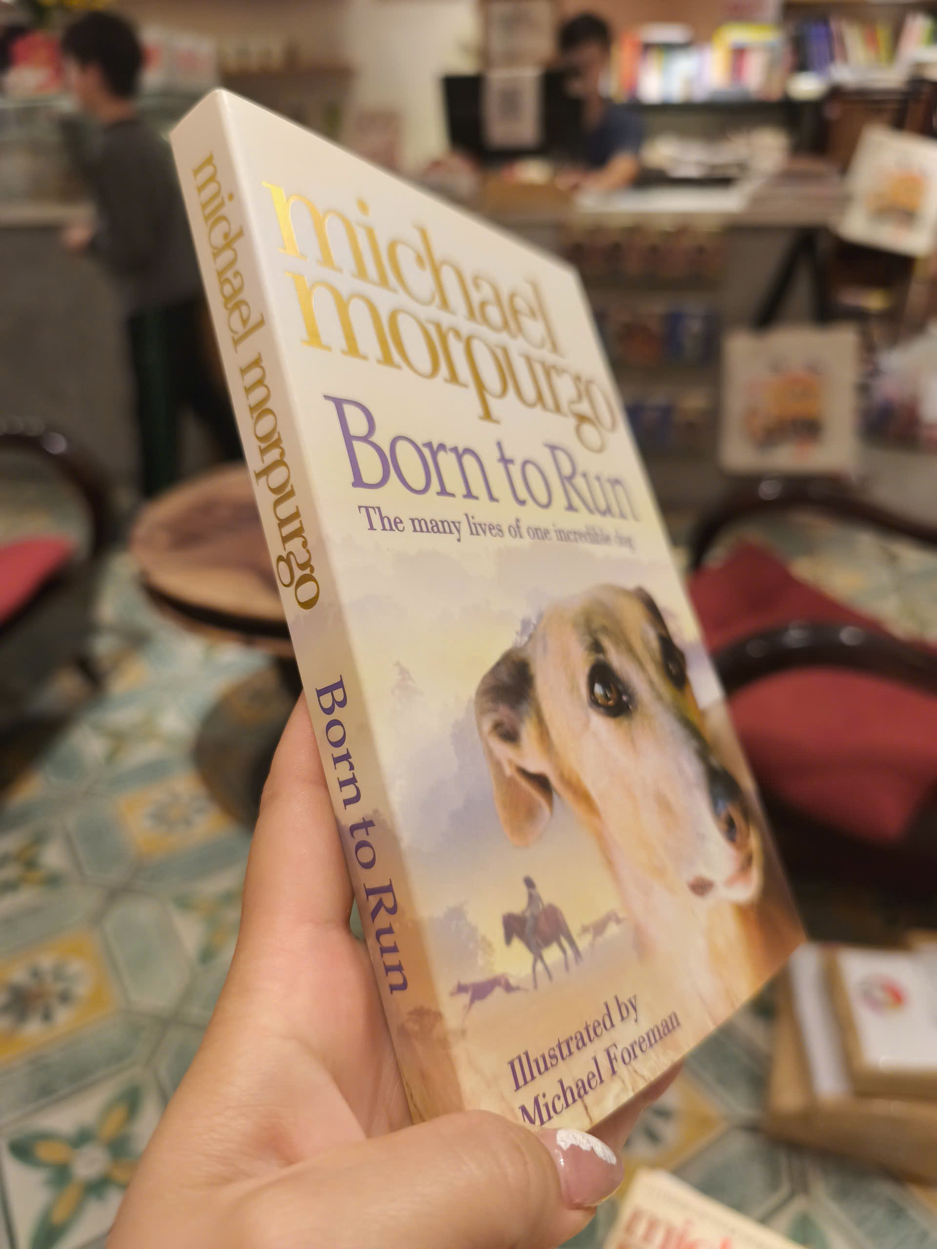 Born to Run by Michael Morpurgo - Children Story book in English - Sách Ngoại Văn Nhập Khẩu