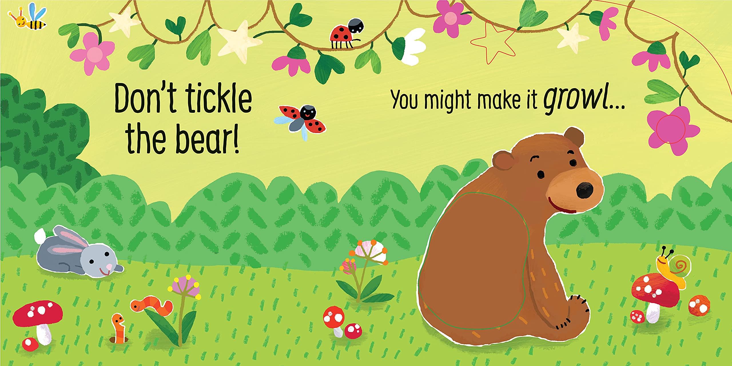 Don't Tickle The Bear! (Usborne Touchy-Feely Sounds)
