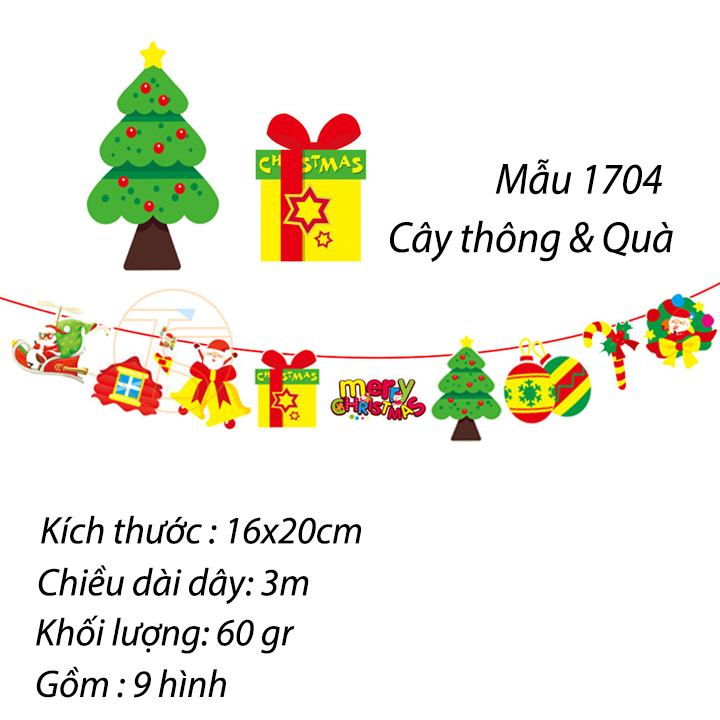 Bộ Chữ Treo Trang Trí Noel Merry Christmas Với Nhiều Mẫu Cho Dịp Giáng Sinh Chúc Mừng Năm Mới, Tết 2024 Kèm Dây Treo