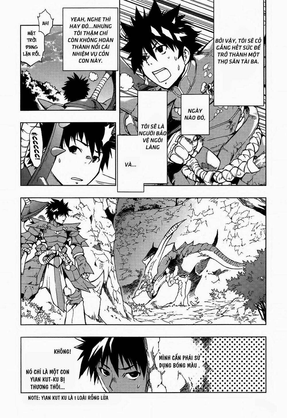 thợ săn quái vật - senkou no kariudo chapter 1 17