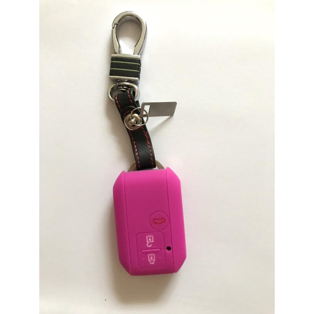 Bao silicon bảo vệ chìa khoá smartkey SUZUKI Swift Vitara Ertiga 2 nút bấm