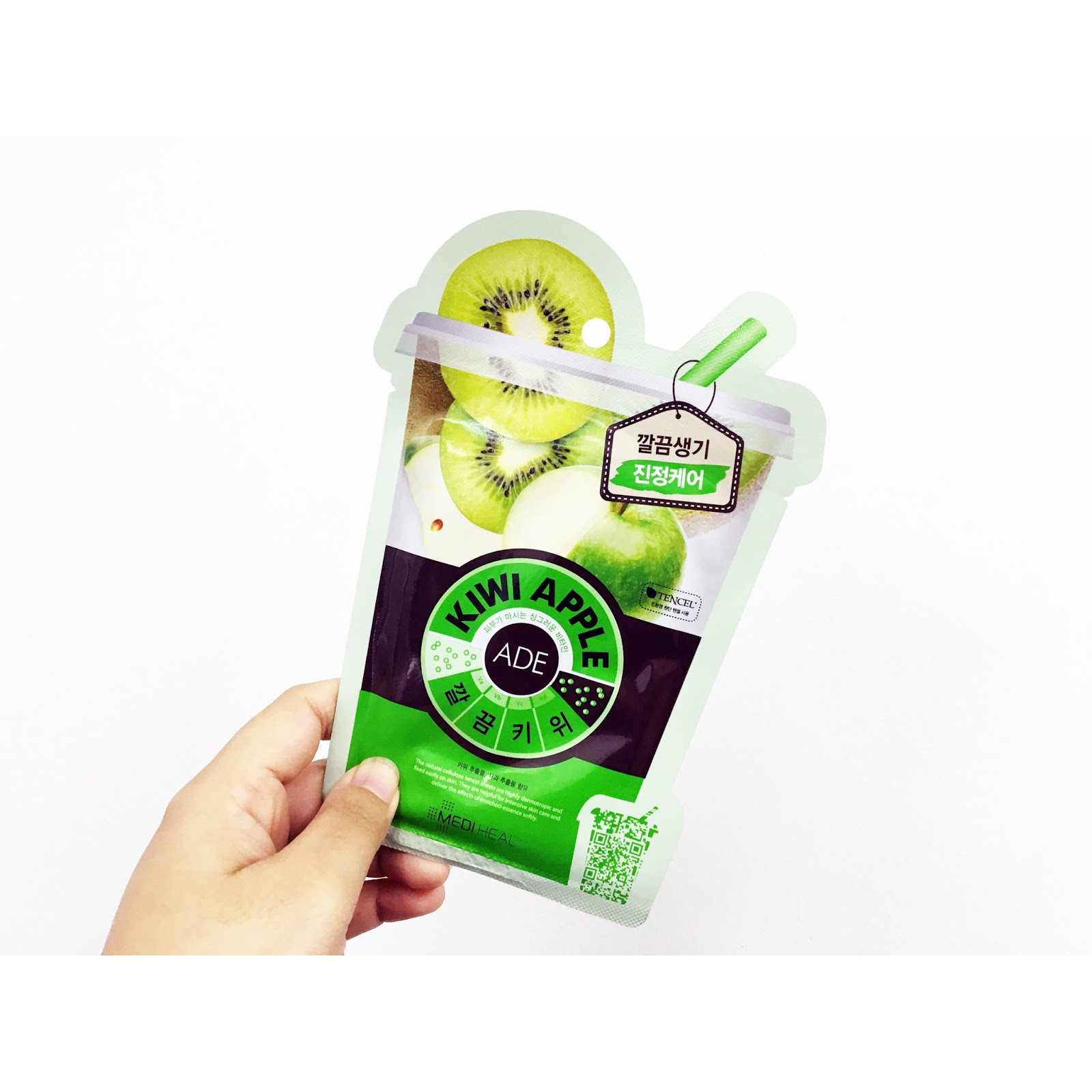 Mặt Nạ Tinh Chất Kiwi Táo Giúp Da Mềm Mịn Và Khỏe Mạnh Mediheal Kiwi Apple  Vita Mask 25ml | MEDIHEAL OFFICIAL | Tiki