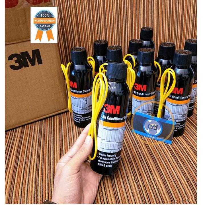 COMBO 2 bình xịt khử mùi và vệ sinh dàn lạnh điều hòa ô tô '3M- Air Conditioner Cleaner Foam 250ml