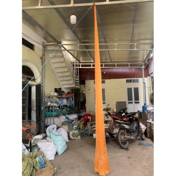 Chài đánh cá dù vàng nặng hơn 5kg cao 4m bung 8m y hình thegioidocau