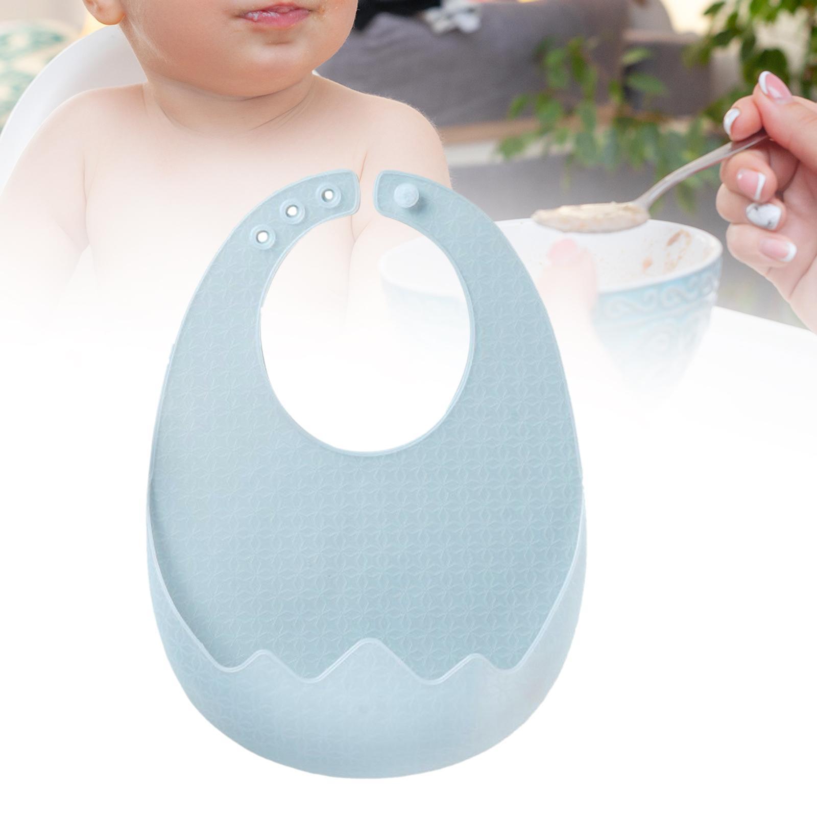 Baby Feeding Bib Cloth Protection Adjustable Neckband for Unisex Washable