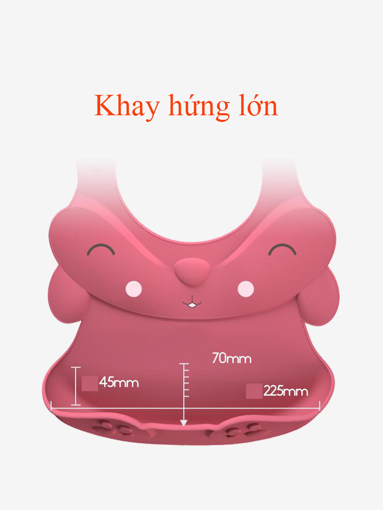 Yếm Ăn Dặm Silicon cao cấp và Combo 2 túi nhai ăn dặm Chống Hóc  Silicone có thể điều chỉnh xoay ép thức ăn cho bé có nắp đậy