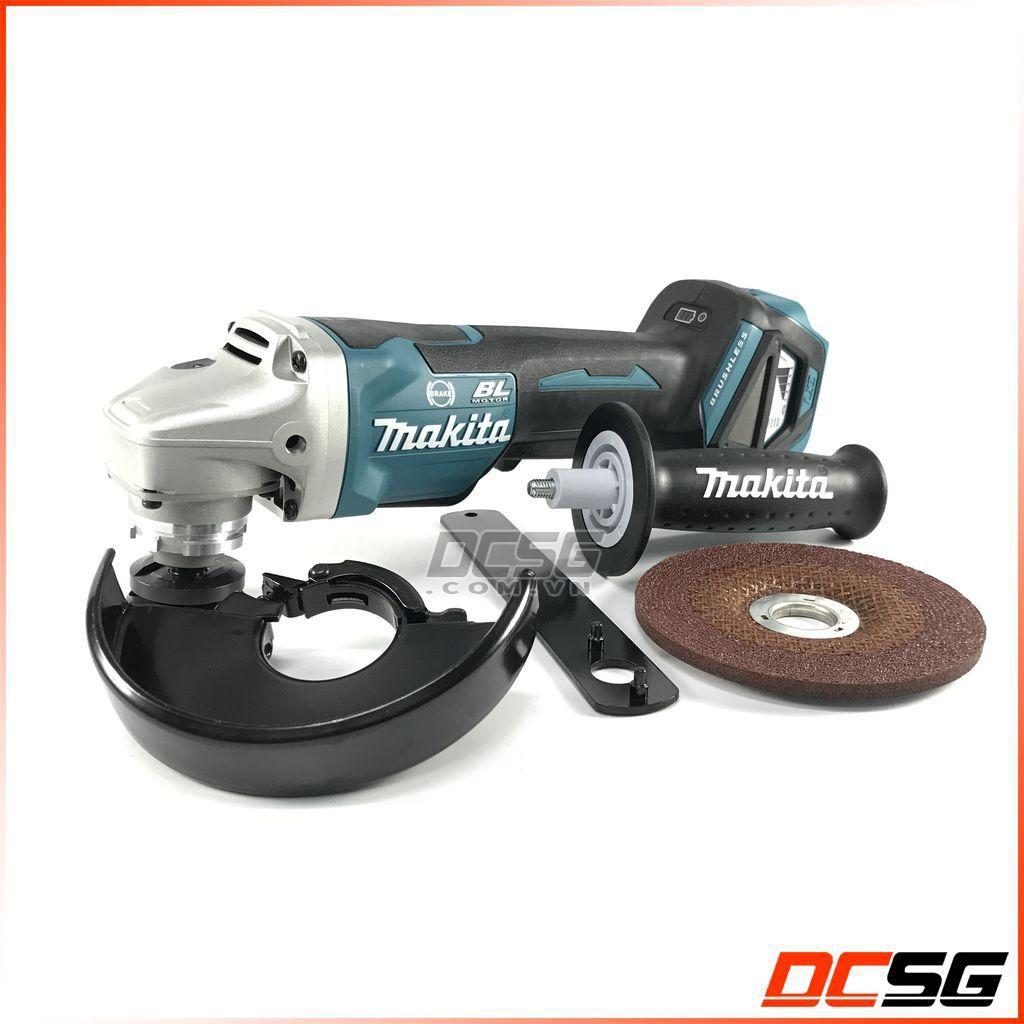 Máy mài góc 125mm dùng pin 18V Makita DGA518Z