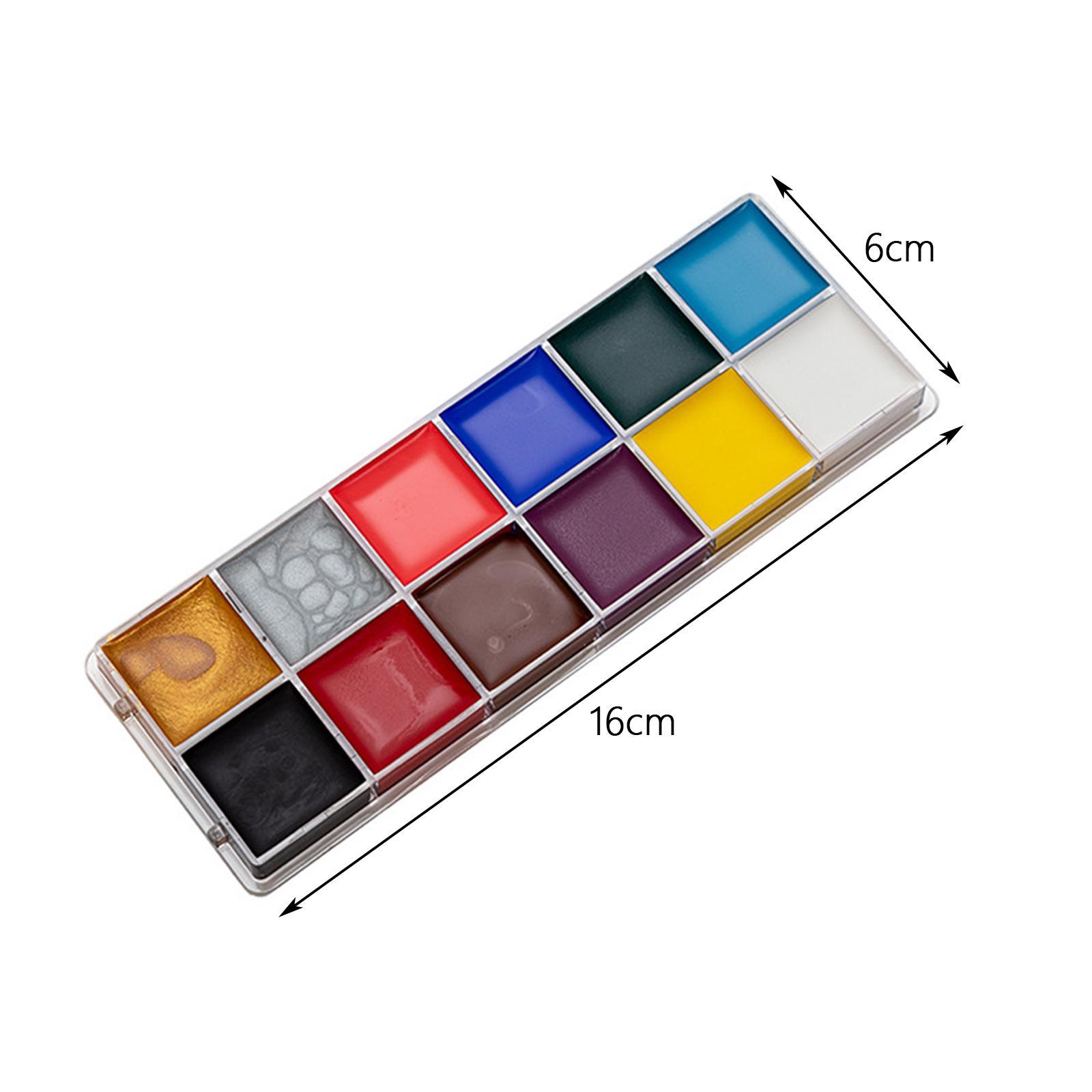 Face Body Paint Painting Palette Face Painting for Halloween Party Christmas