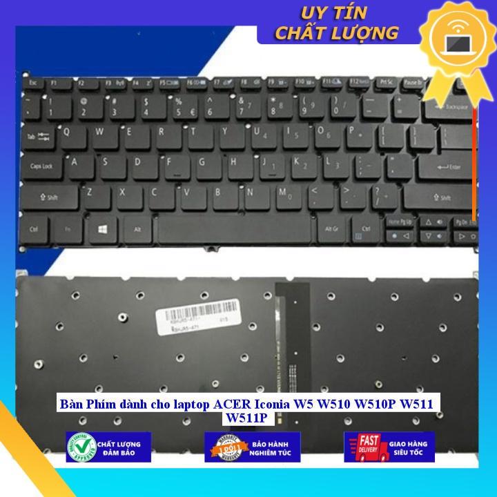 Bàn Phím dùng cho laptop ACER Iconia W5 W510 W510P W511 W511P - Hàng Nhập Khẩu New Seal