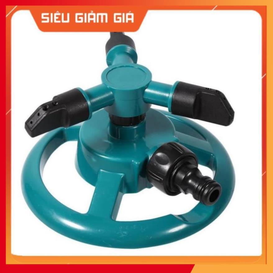Vòi phun nước tưới cây 3 đầu xoay 360 độ 206799