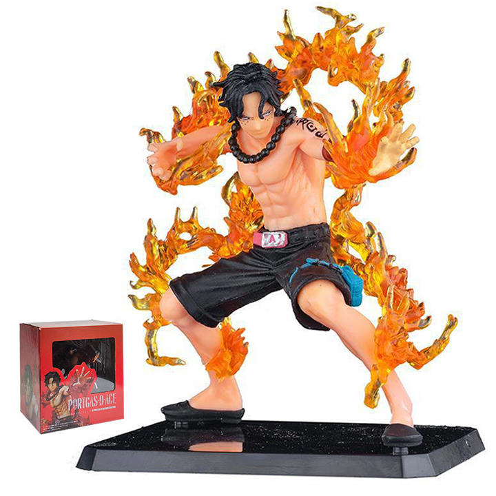 Mô Hình One Piece Ace Hỏa Quyền. Đồ Chơi Mô Hình. Sản phẩm đồ chơi cao cấp bày Taplo ô tô, tủ sách. Decor trang trí phòng khách, bàn làm việc…Làm quà tặng cho trẻ em cũng cực kỳ dễ thương.