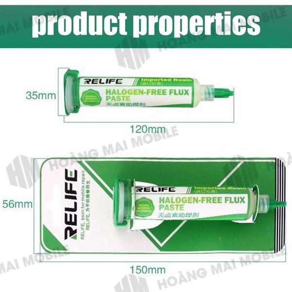 Mỡ hàn RELIFE RL-422-IM flux / 10CC