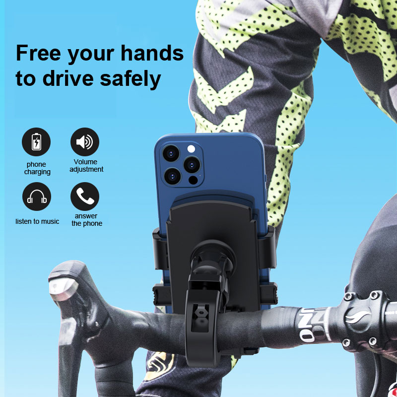Giá đỡ điện thoại bằng nhựa ABS gắn xe đạp/ xe máy tiện dụng