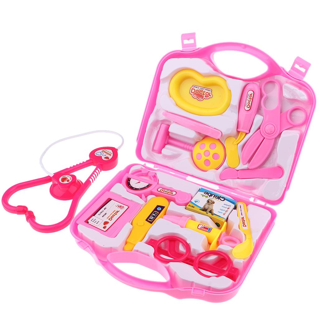 Children Pretend Toy Set - Doctor Kit Pretend Play Medical Set - Doctor Nurse Game Playset Toys - Preschool Educational Toy