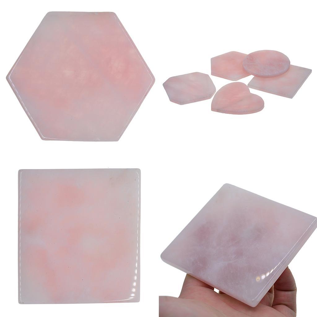 Agate Slices Stones, Pendant, Coasters Cup Mat, 6mm-7mm / 0.24 - 0.28inch, Square Irregular for Jewelry Making, Home Decoration, DIY Pendant Craft