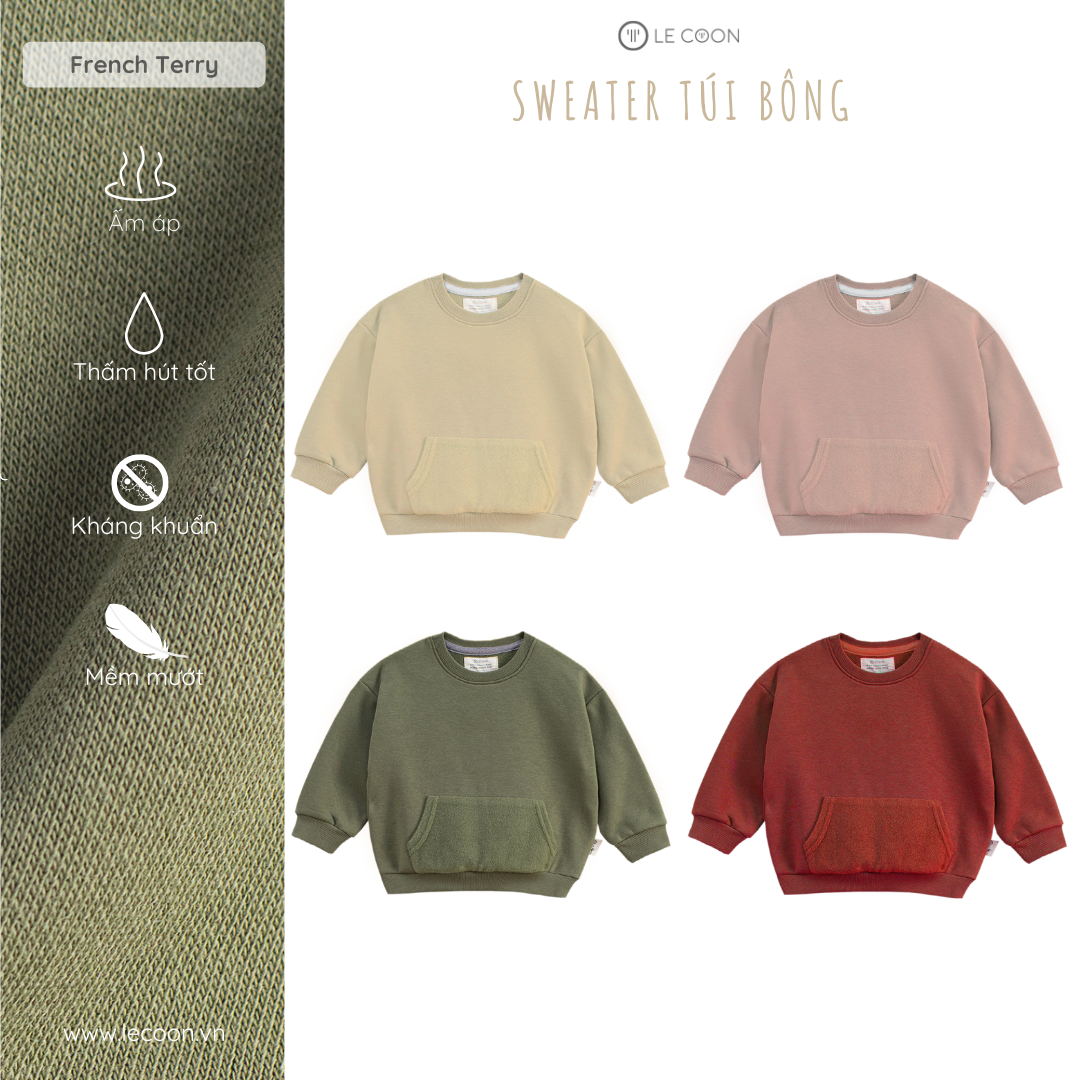 LE COON | Sweater Túi Bông