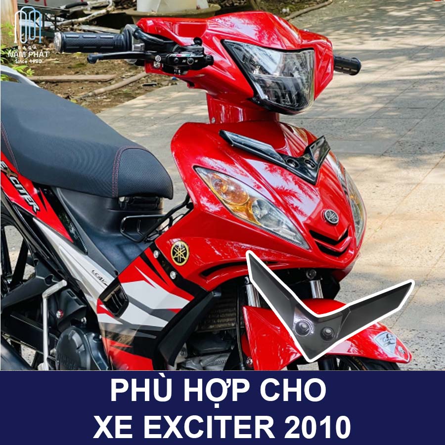 Chữ V gắn mặt nạ Exciter 2010