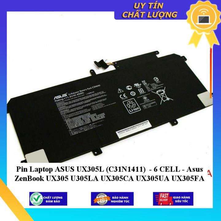 Pin dùng cho Laptop ASUS UX305L  Asus ZenBook UX305 U305LA UX305CA UX305UA UX305FA - Hàng Nhập Khẩu New Seal