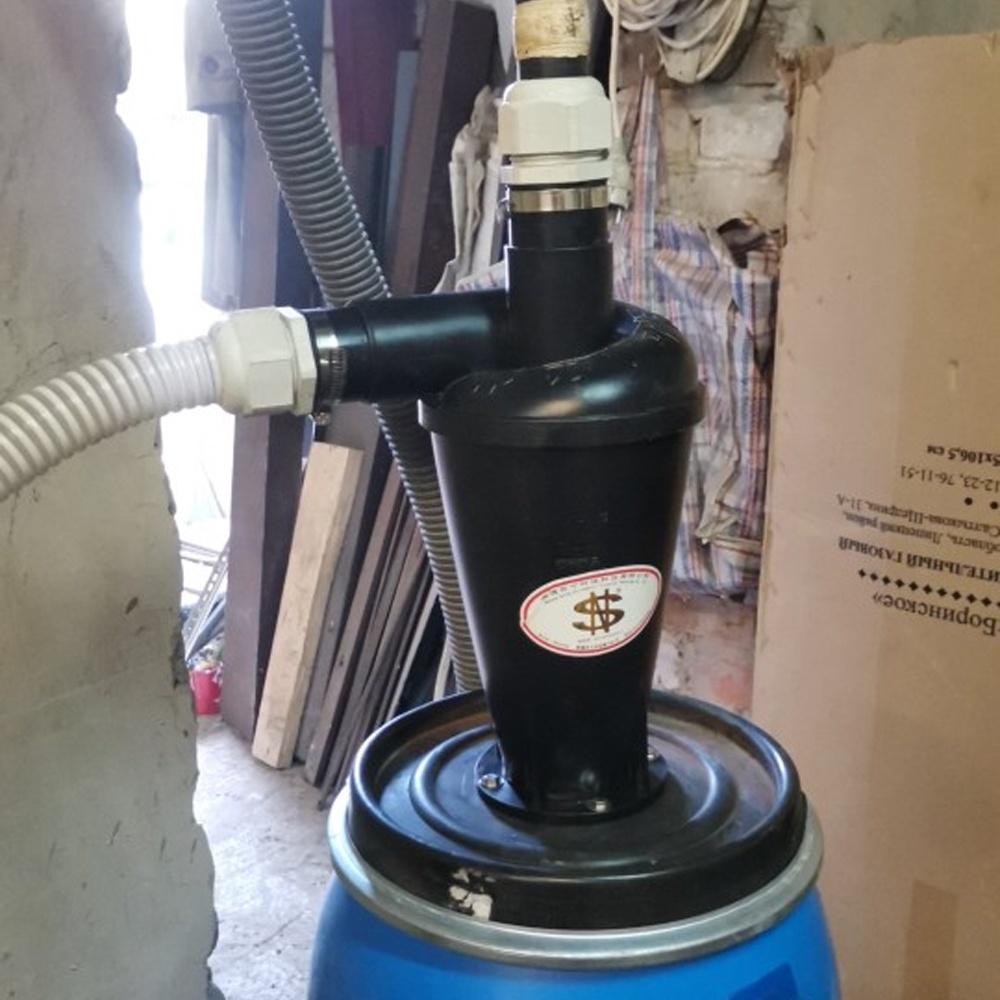 Set bộ lọc tách cyclone thế hệ thứ 6 loại bỏ bụi bẩn tăng áp dành cho máy hút bụi xe hơi làm gỗ SN50T6