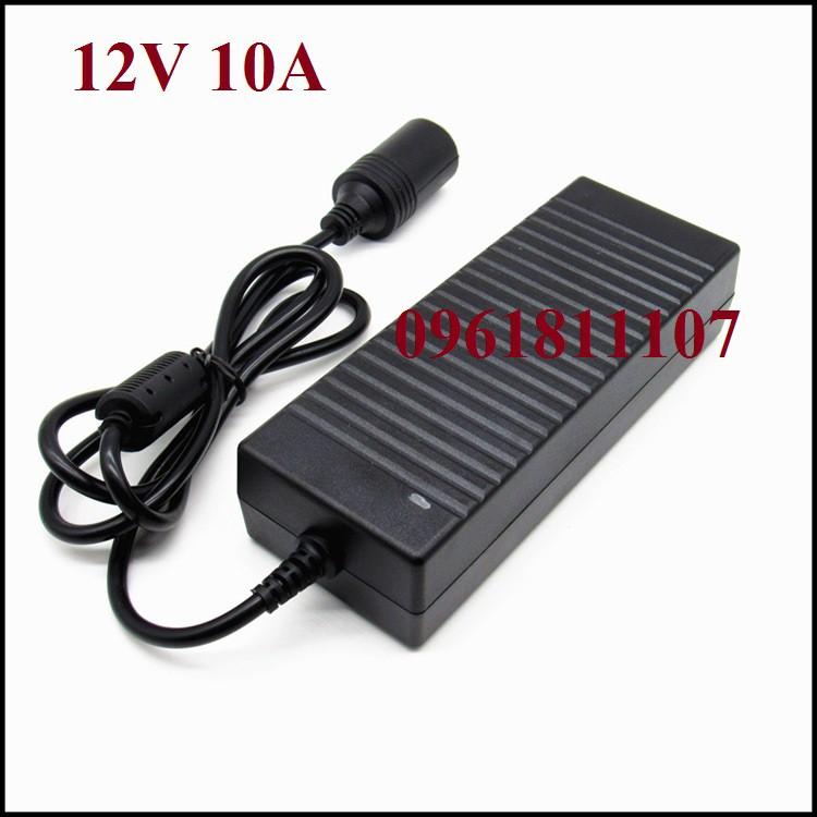 Adapter tẩu thuốc dành cho 12V 10A cho máy bơm hơi