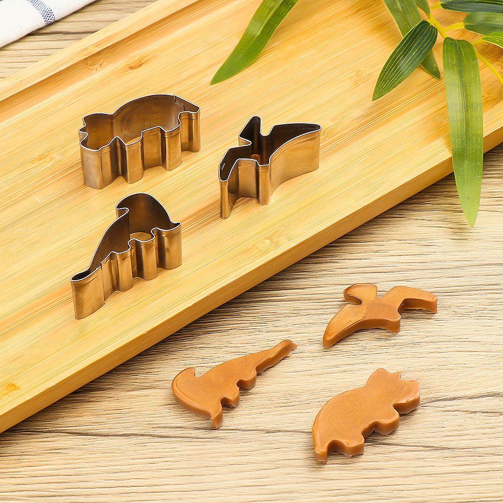☆YOLA☆ Cake Decor Tool Dinosaur Mold Dessert Cartoon Cookie Biscuit Embossing Mould Sugarcraft Soap Baking Fondant Mould