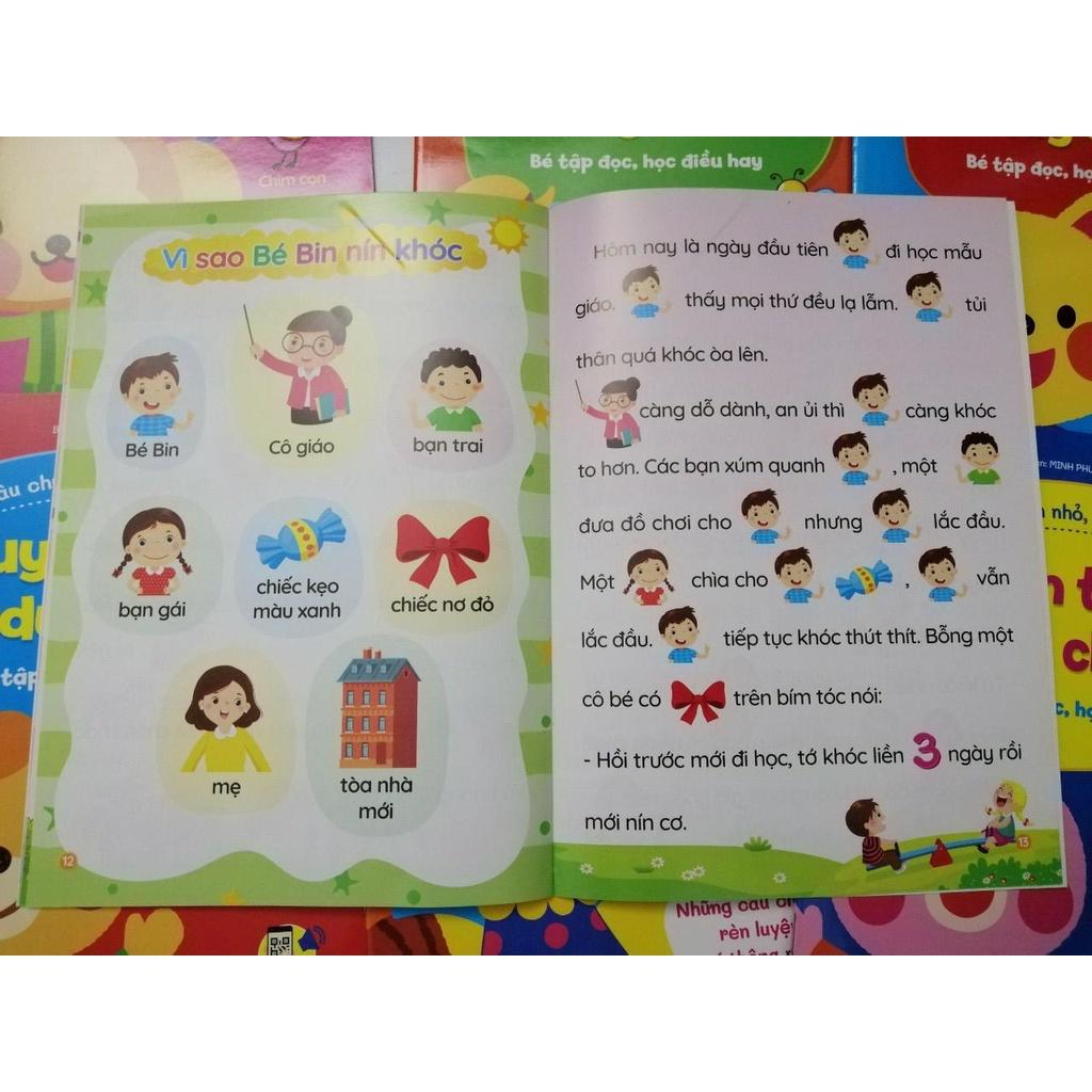 Truyện Tranh Tư Duy Cho Bé, Truyện Tư Duy Hình Ảnh - Bé Tập Đọc, Học Điều Hay