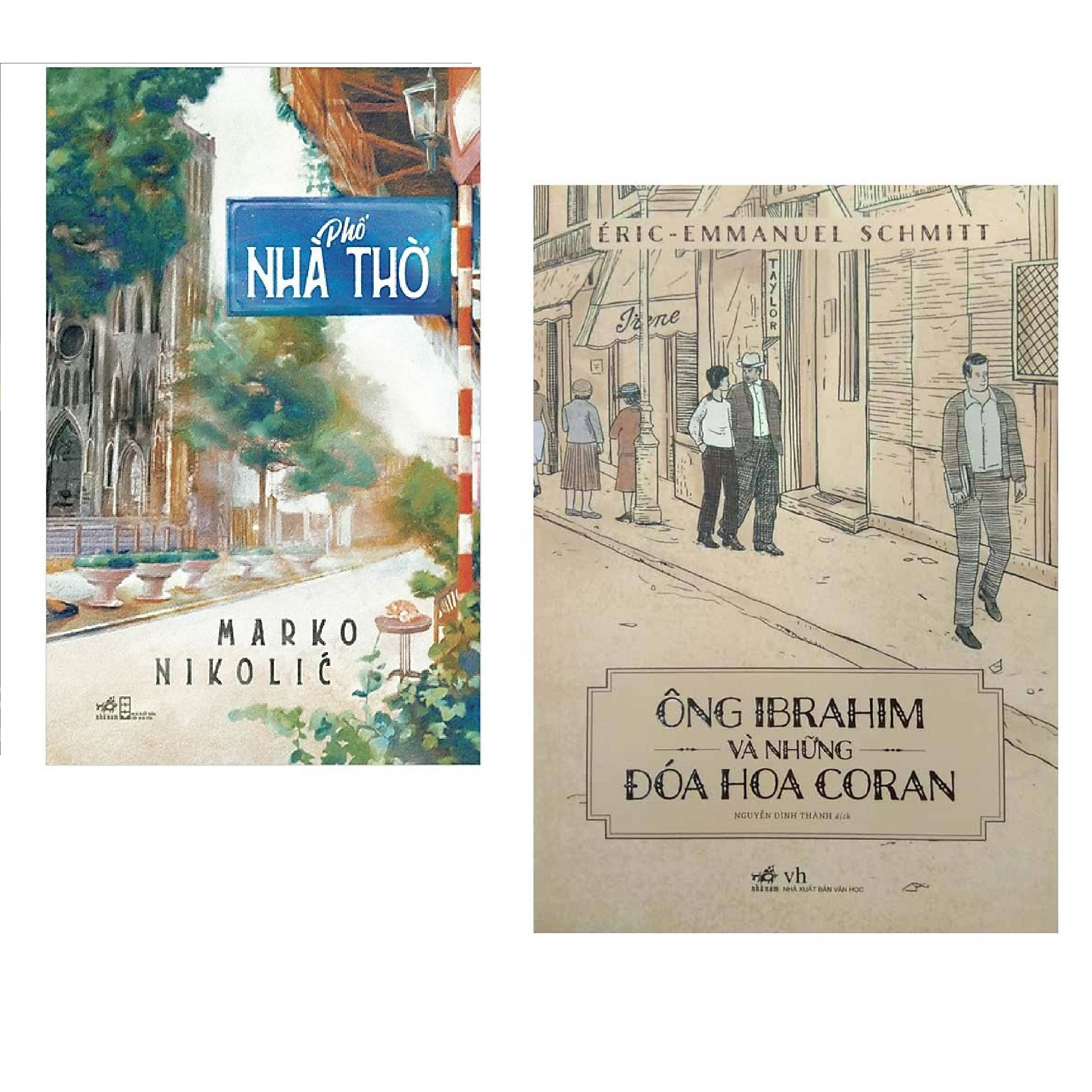 Combo 2 cuốn sách: Ông Ibrahim và những đóa hoa Coran + Phố nhà thờ