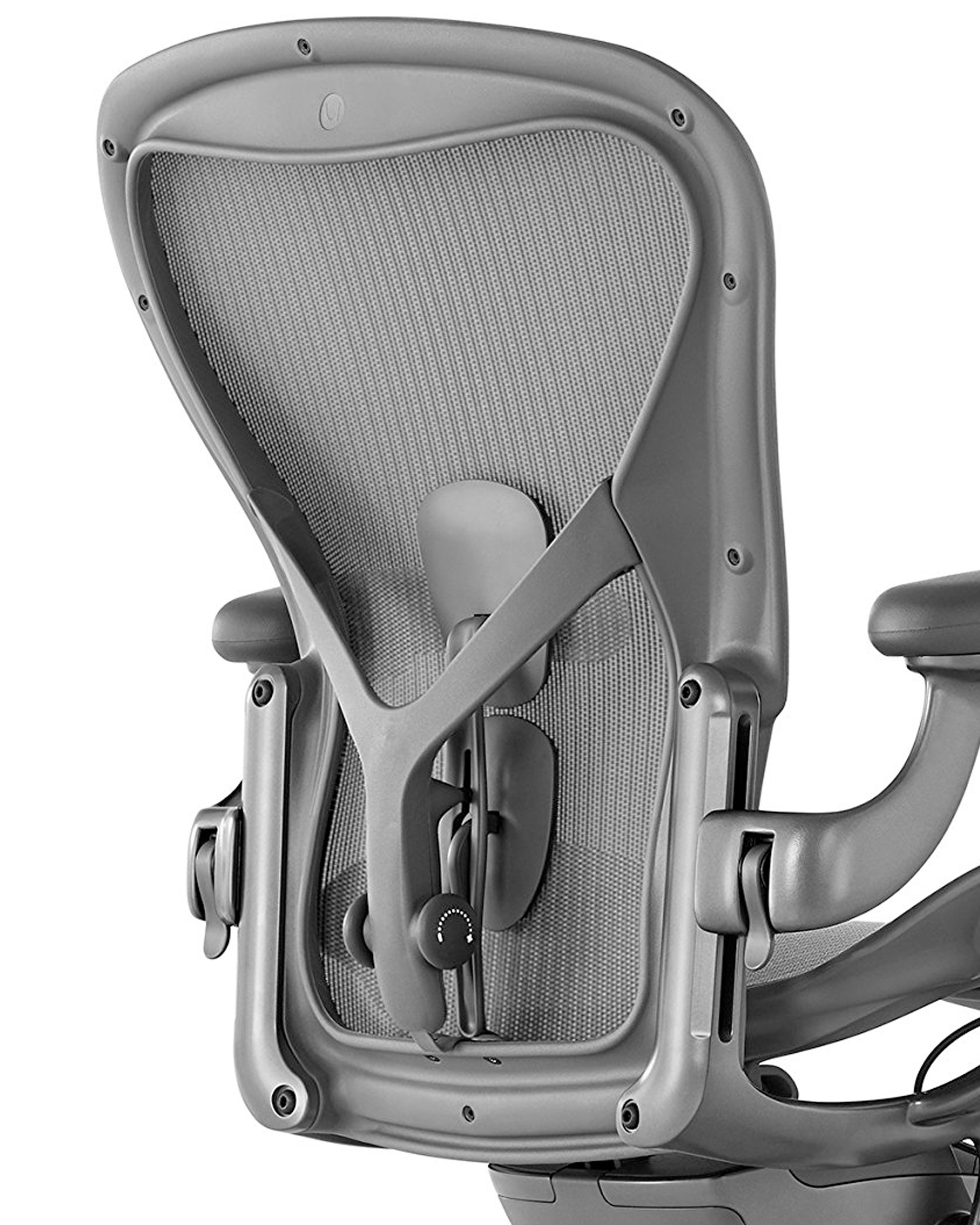 GHẾ AERON HERMAN MILLER,  AERON, GHẾ CÔNG THÁI HỌC, GHẾ LÀM VIỆC, GHẾ VĂN PHÒNG CAO CẤP, MÀU XÁM KHUNG CARBON.