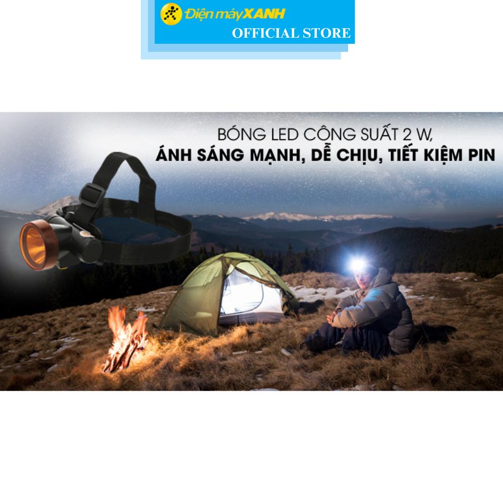 Đèn pin sạc đội đầu Comet CRT1614 - Hàng Chính Hãng