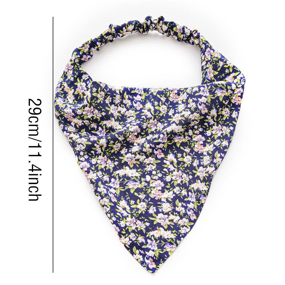 Băng Đô Co Giãn In Họa Tiết Hoa Phong Cách Bohemia Dành Cho Nữ