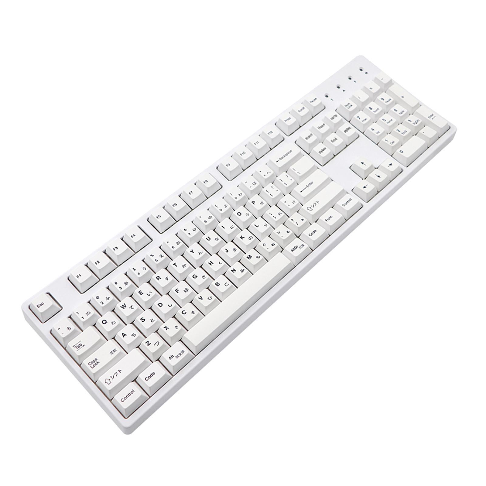 135-Key Minimalist Theme Keycaps DIY Parts for Cherry 108 keys Only Keycaps