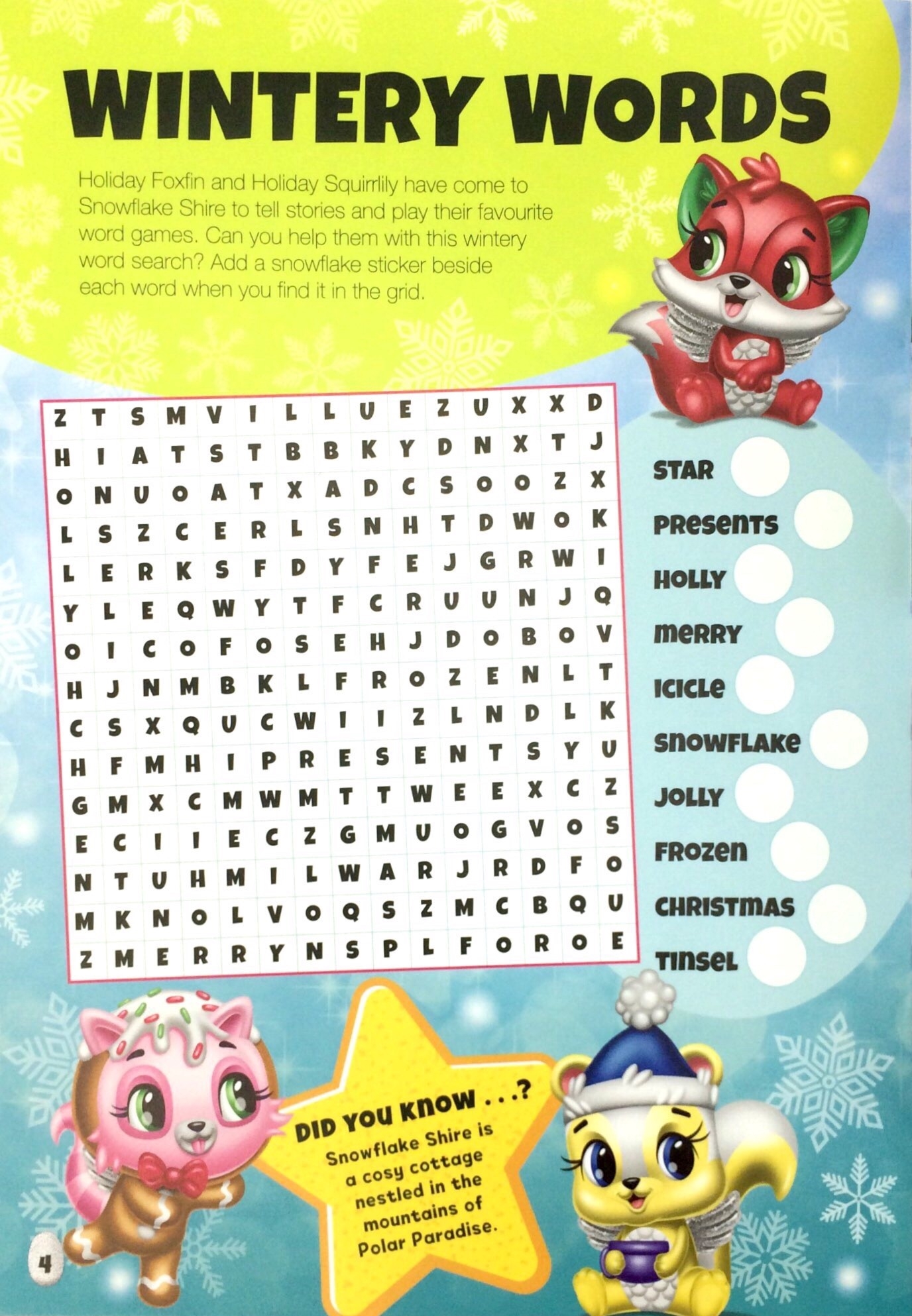 Hatchimals: Hatchy Christmas! Sticker Activity Book