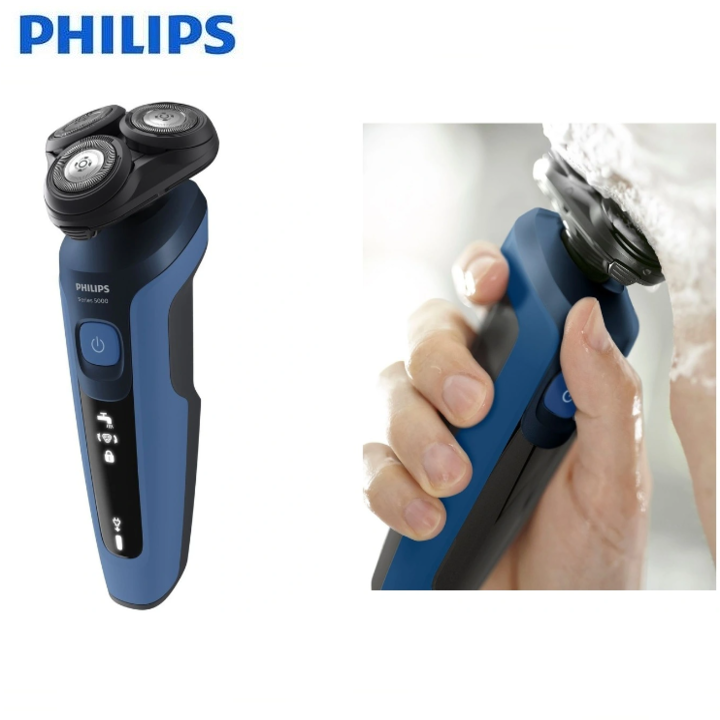 Máy cạo râu khô và ướt, thương hiệu cao cấp Philips Hà Lan S5466 - Hàng chính hãng nhập khẩu