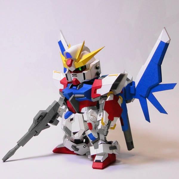 Mô hình SD Gundam GAT-X105BFP Build Strike Full Package