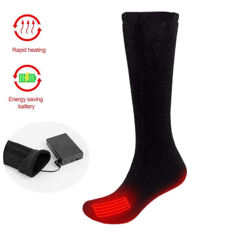 Nhiệt 3V Cotton Nóng Tất Pin Ốp Lưng Hoạt Động Bằng Pin Ngoài Trời Trượt Tuyết Đi Xe Đạp Thể Thao Mùa Đông Chân Điện Tất Color: Clothes Heating Pad