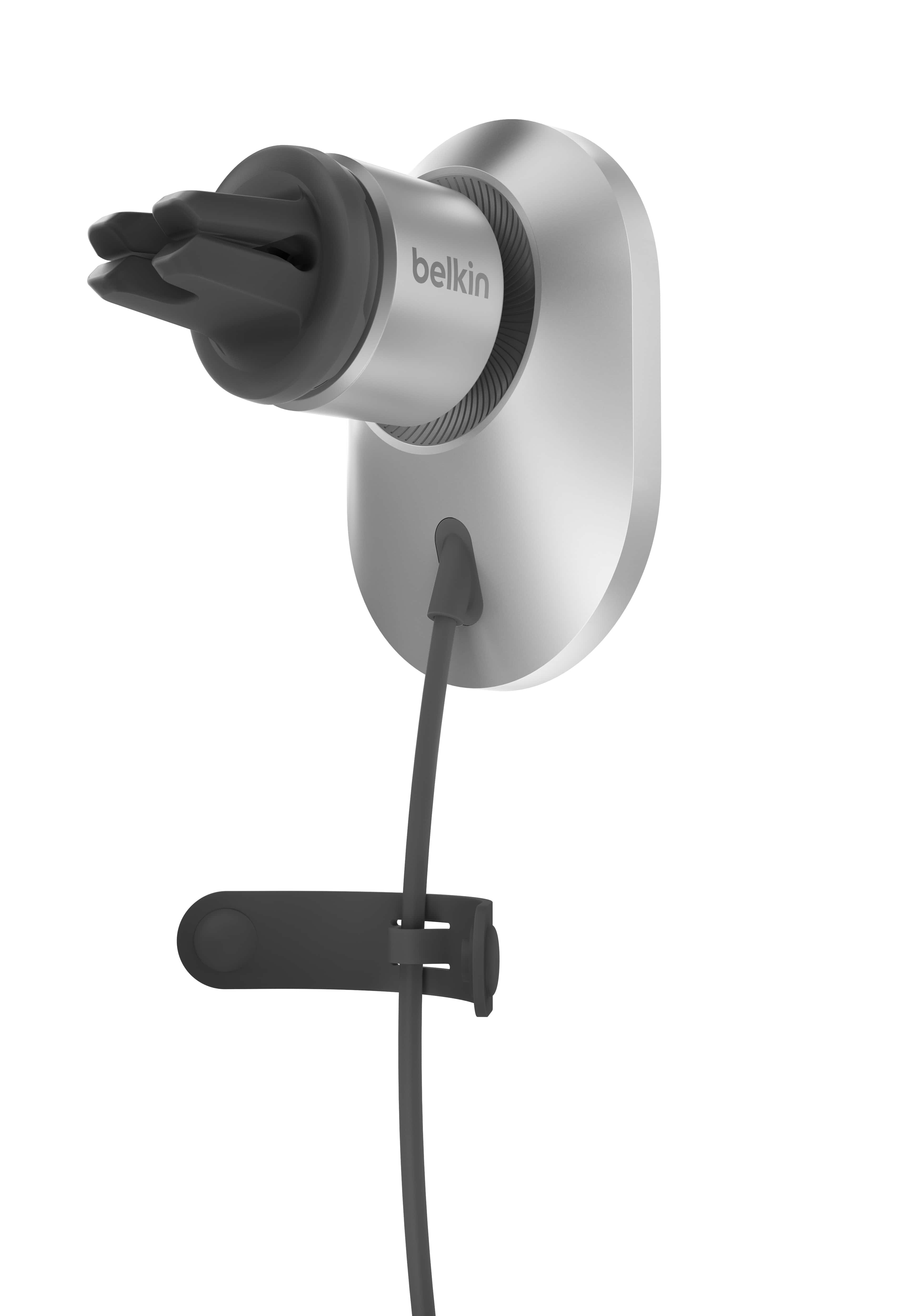 Giá đỡ iPhone BOOSTCHARGE PRO Belkin cho xe hơi, sạc không dây Mag-Safe 15W - Hàng Chính Hãng - Bảo hành 2 năm - WIC008bt