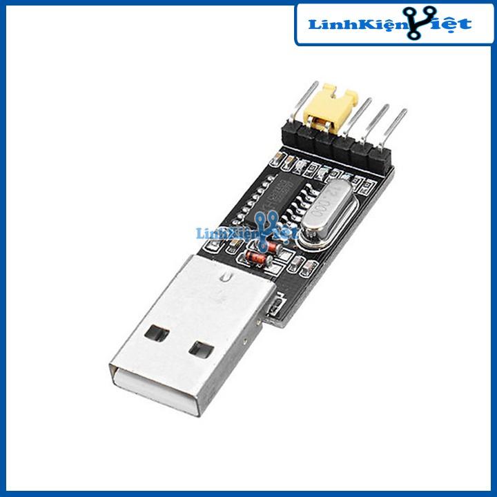 Mạch chuyển đổi USB TO COM CH340 để tải phần mềm giao diện nối tiếp lập trình